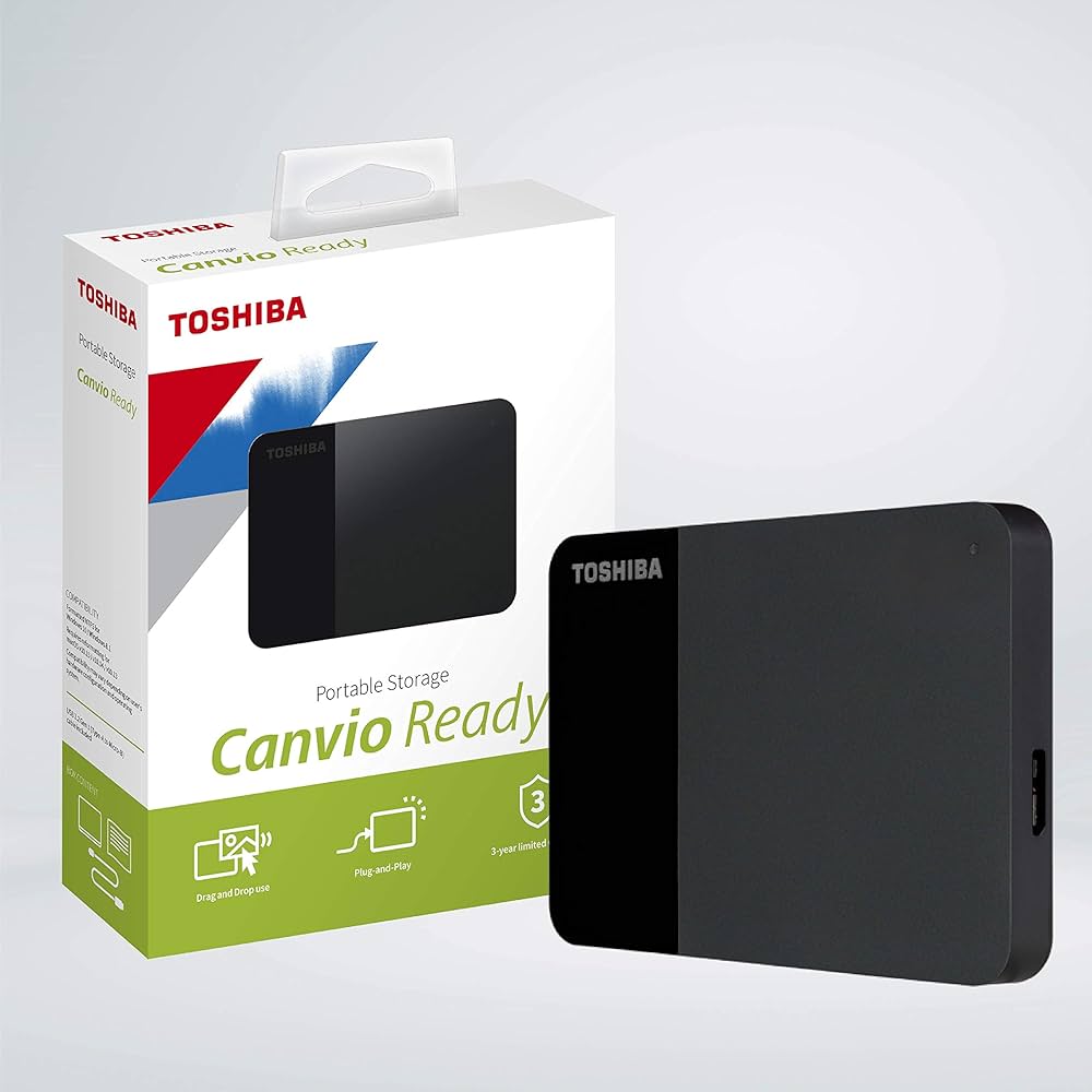 TOSHIBA 1TB External HDD - HE1T
