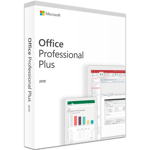 SOFTWARE - Microsoft Office 2019 Professional Plus Digital Key - 5 PC