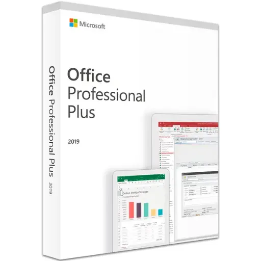 SOFTWARE - Microsoft Office 2019 Professional Plus Digital Key - 5 PC