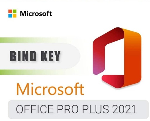 Software - Microsoft Office 2021 Pro Plus Digital - Bind Key