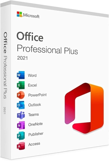 SOFTWARE - Microsoft Office 2021 Pro Plus (5 PC) Digital Key