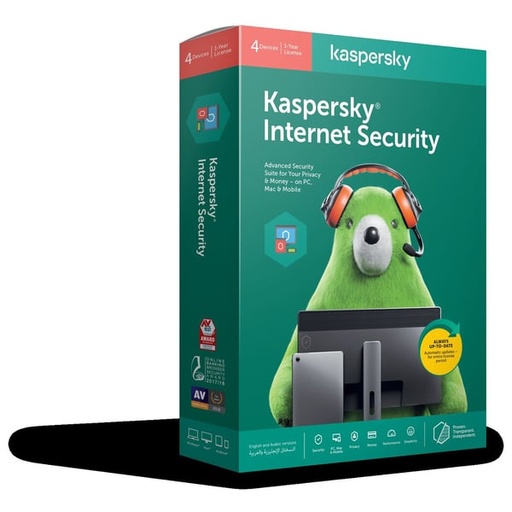 Kaspersky Internet Security 4 User 1 Year
