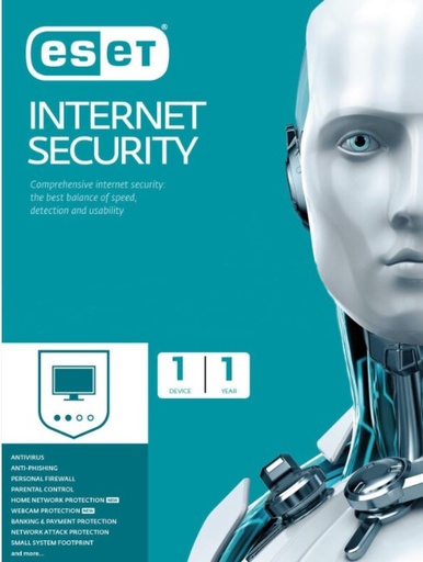 Eset Internet Security 1 Device 1 Year
